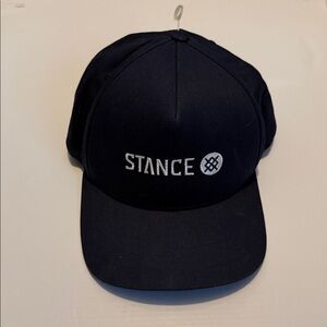 Stance Navy Blue Cap with White Logo